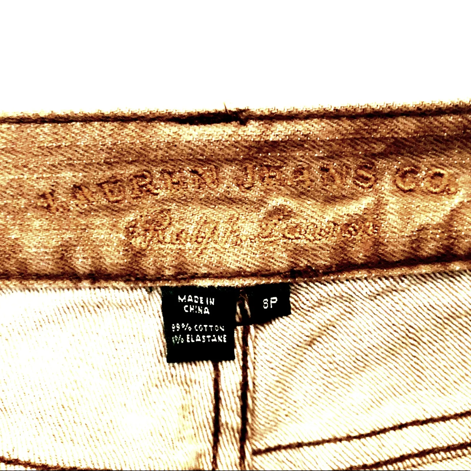 Lauren Jeans Co. Ralph Lauren Vintage Desert Brown Classic Jeans 8P - Image 6