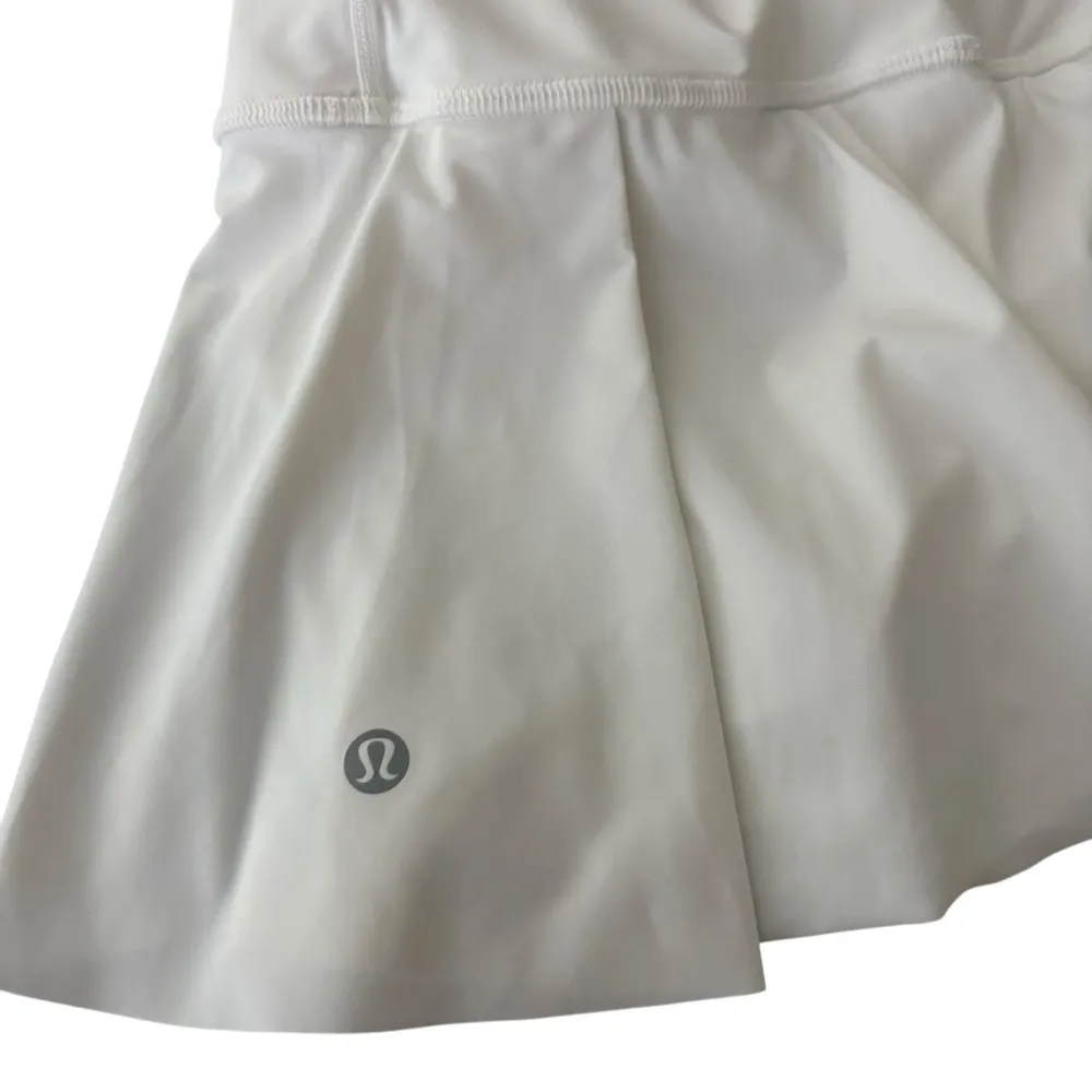 Lululemon Hit Your Stride Skirt White, Sz 2 - Image 9