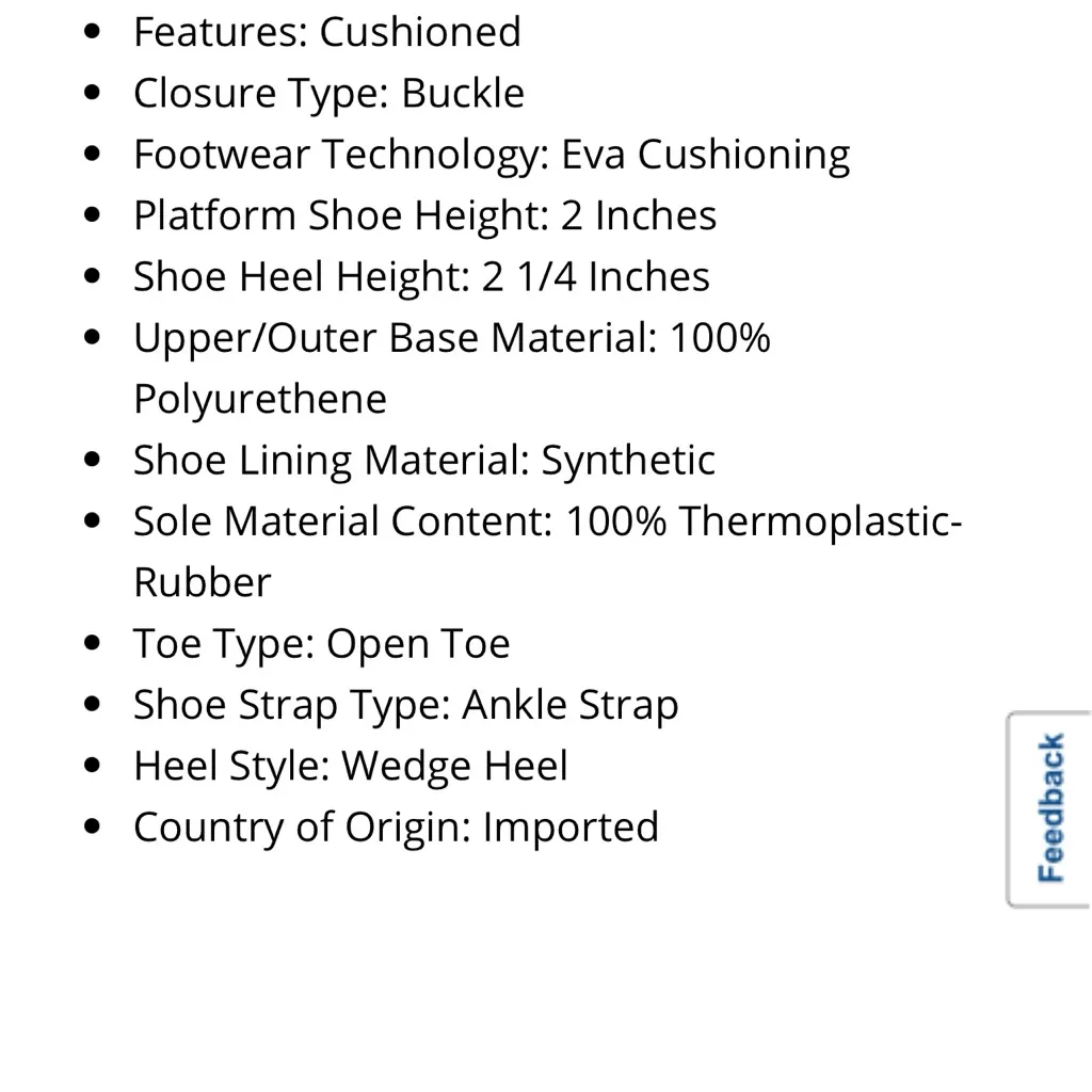 FRYE AND CO. New without Box Livia Black and Tan Wedge Sandals Size 10M - Image 10