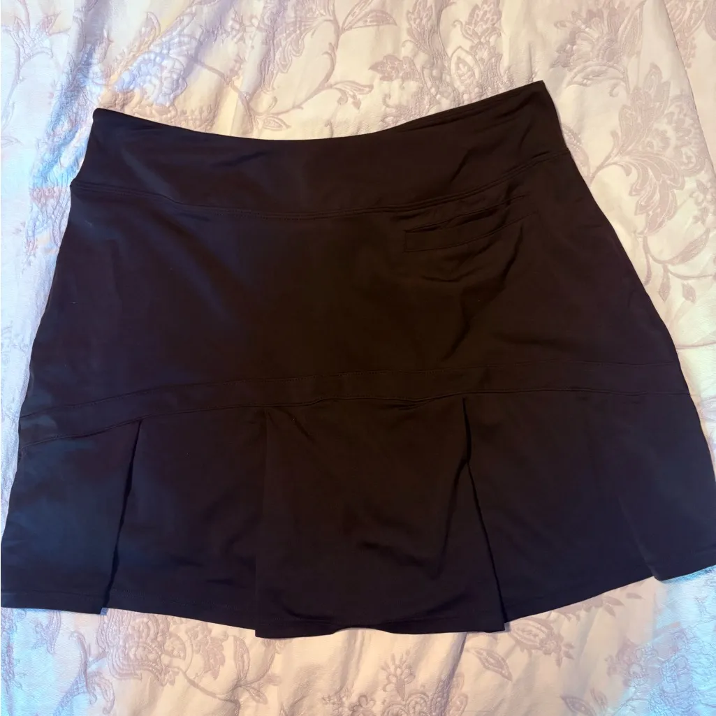 Black Athletic Skort Size XL - Image 2