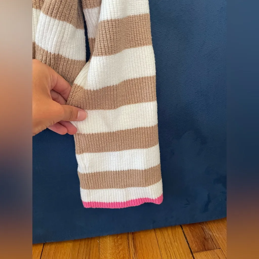 Sincerely Jules Cropped oversize Sweater size medium Pink - Image 8