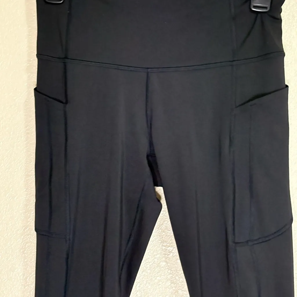 Athleta Jet Black High-Waist Leggings - Image 3