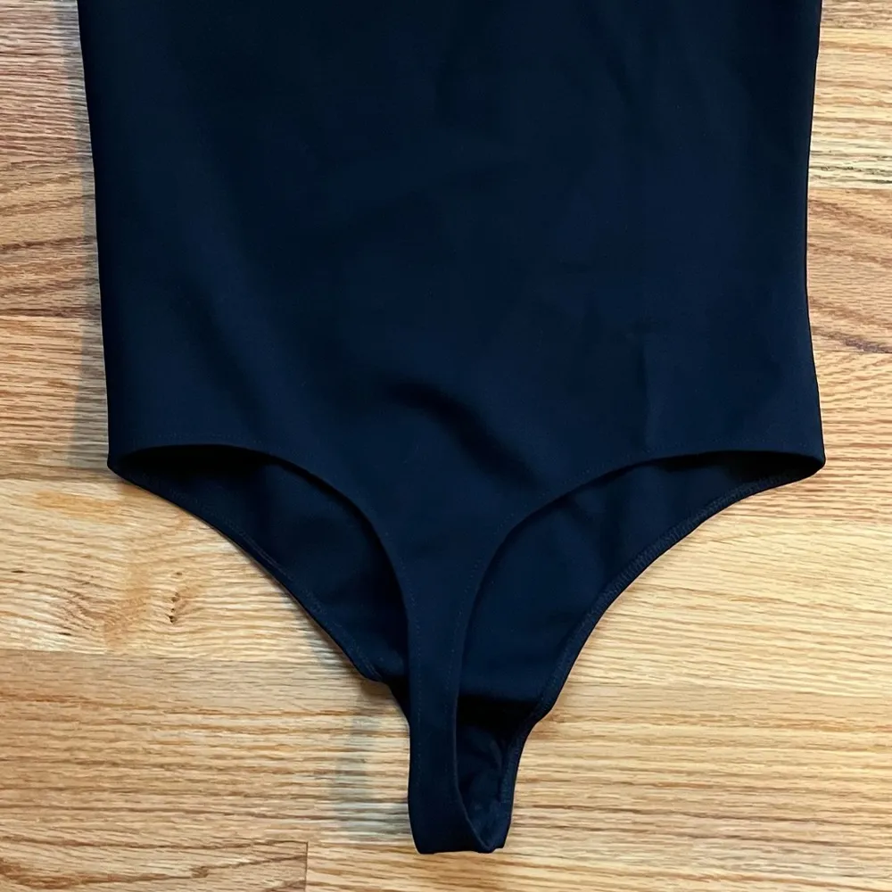 GBTSO black tank bodysuit size medium - Image 2