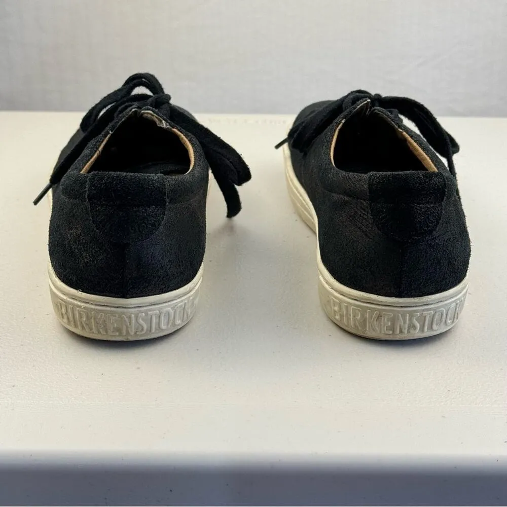 Birkenstock Arran Shoe Unisex Comfort Cork Sneakers Women 7 Men 6 EUR 38 Black - Image 6