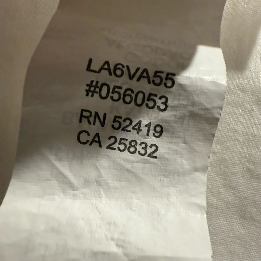 La Blanca Swim Cover Up White Tunic with Blue Detailing Size M - Image 7