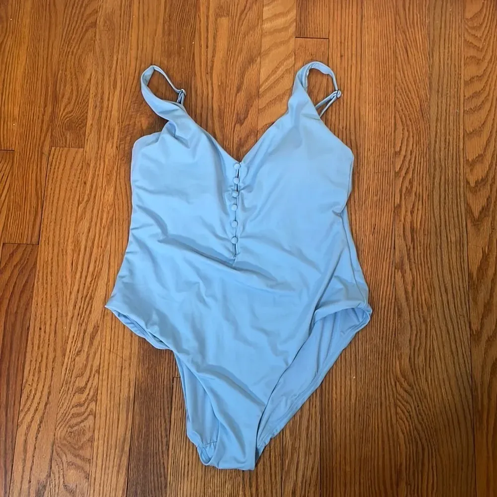 Andie The‎ Milos One Piece Swimsuit Sky Blue size XL NWT - Image 3