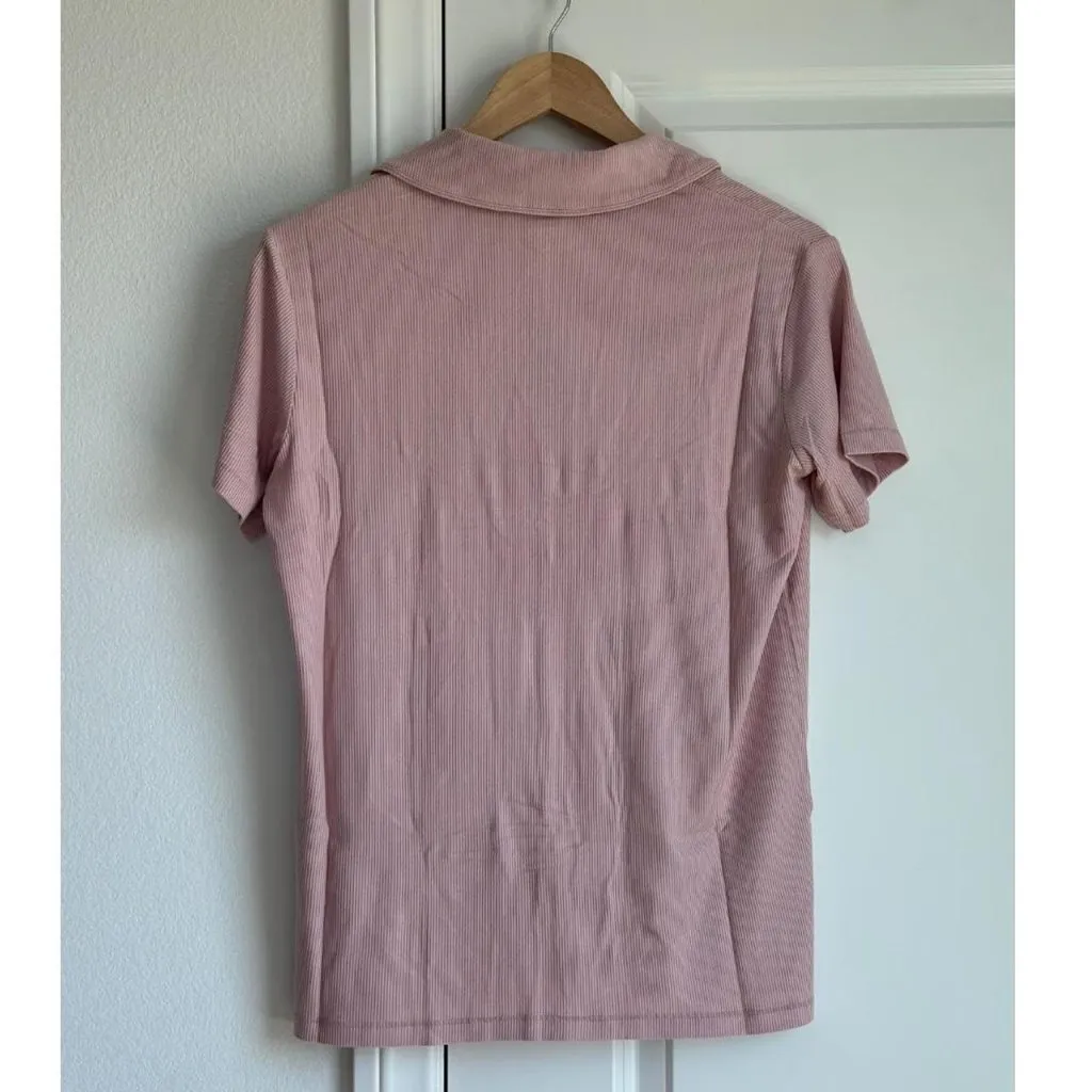 Skims Soft Lounge Short Sleep Set in Morganite, Size X-Small - Image 8