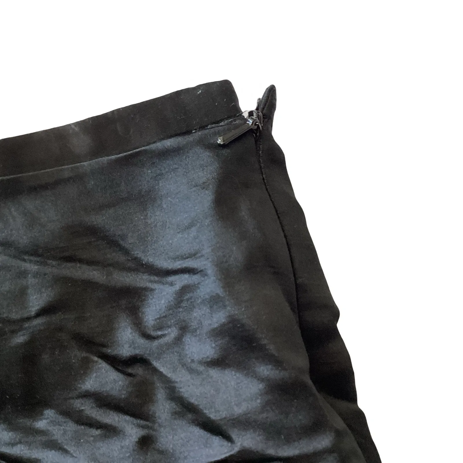 Vintage Rafaella Silk & Linen Dress Pant Black Size 6 - Image 2