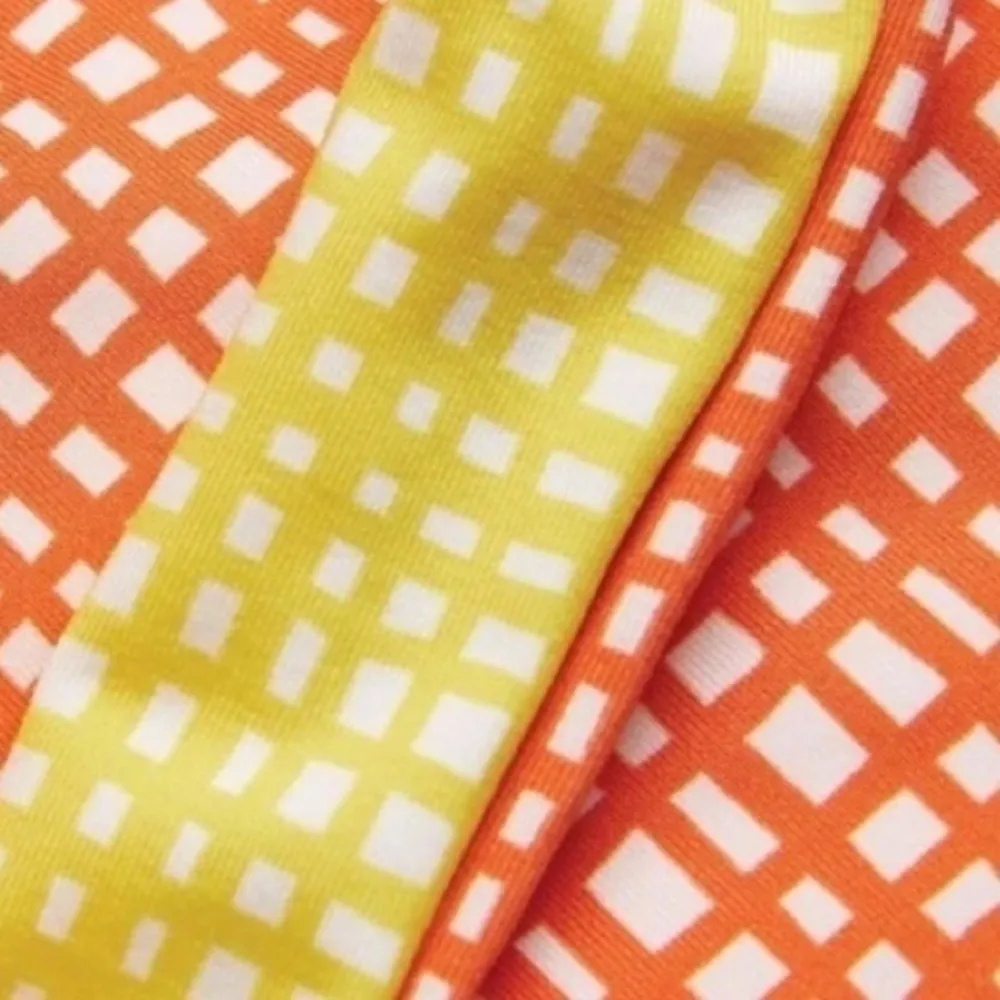 Solid & Striped  Elle Yellow/Orange Reversible Bikini Top - Image 4