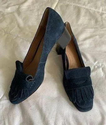 J.Jill Navy Heels - Image 4