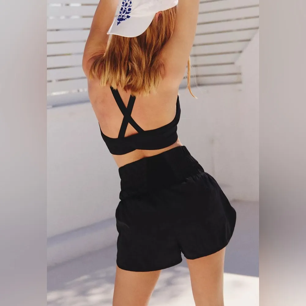 Free People Movement Black Women's Shorts Size XS - Image 2