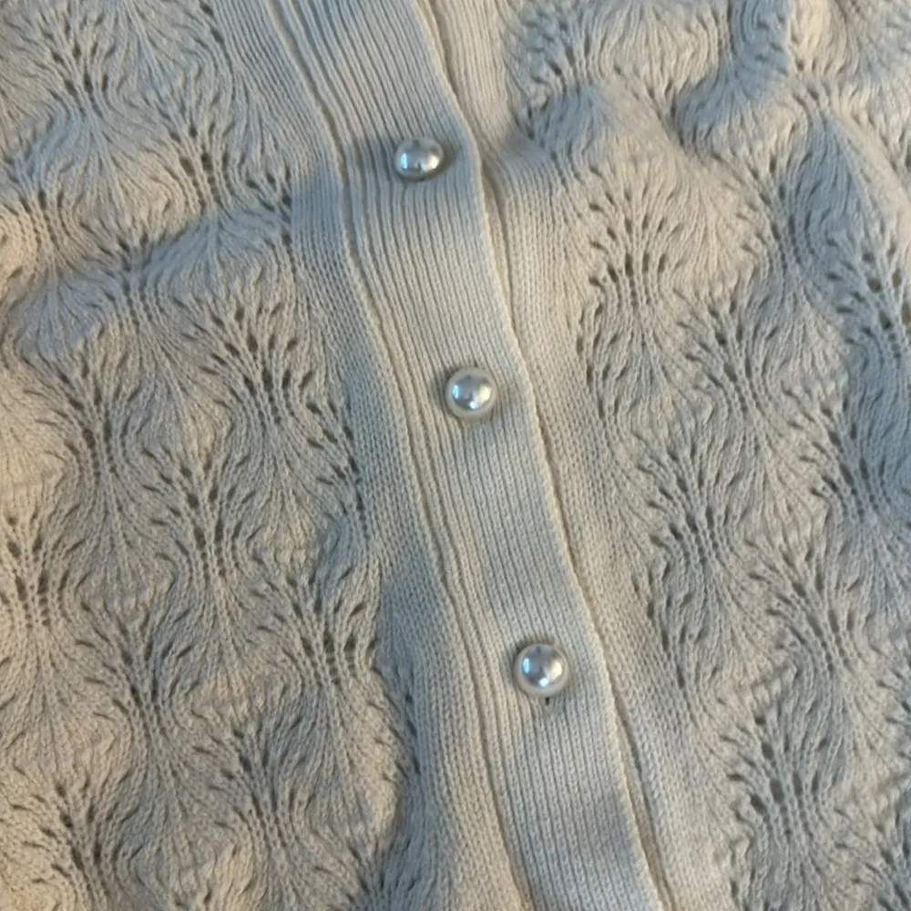 New Hill House Home The Grandpa Cardigan in cream merino wool Size M - Image 5