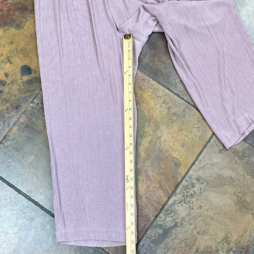 R & M Richard’s Women’s Petite Metallic Ribbed Sparkle Knit Pant Suit 18WP - Image 6