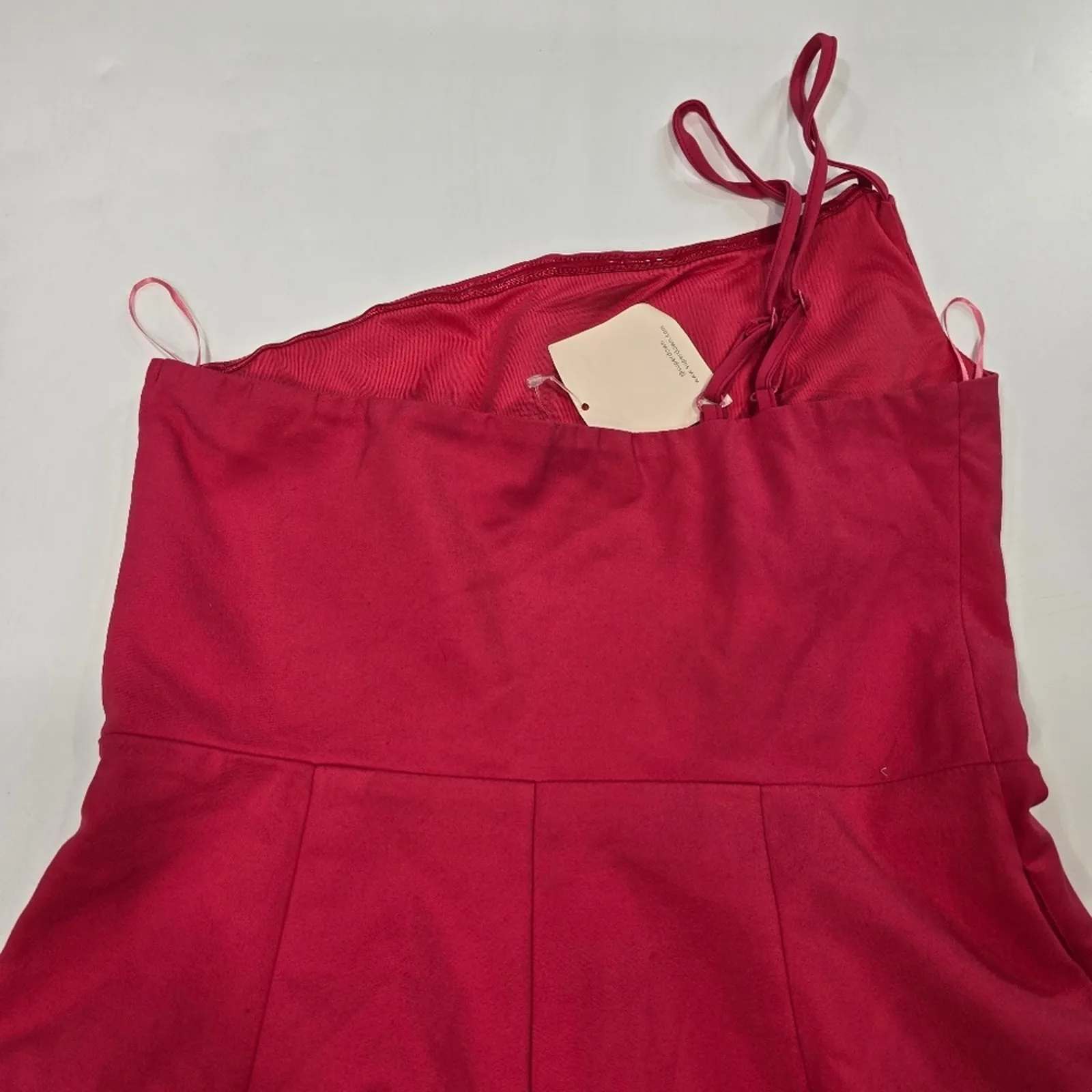 Superdown Ramona Double Strap Romper in Pink Medium - Image 10