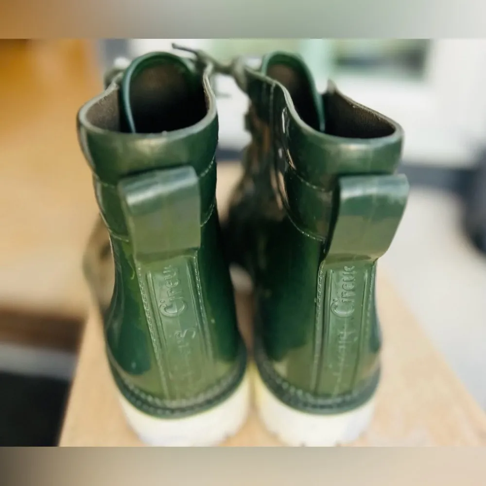 Circus by Sam Edelman Women's Kascade Rain Boot Hunter Green Shiny size 7 - Image 12
