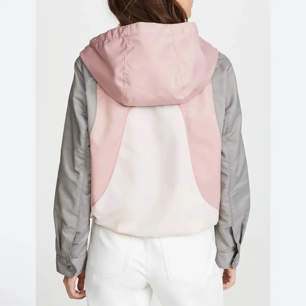 Coach Pink and Gray Western Windbreaker - Image 2