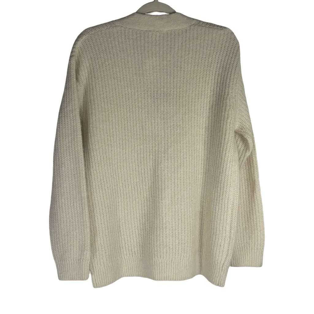 Marine Layer Nova Oversized Cardigan Ivory Wool Blend Women’s Size Small NWT - Image 7