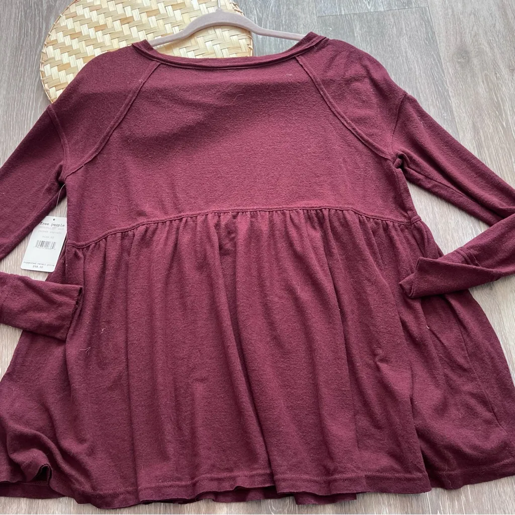 NWT free people forever your‎ girl babydoll top - Image 10