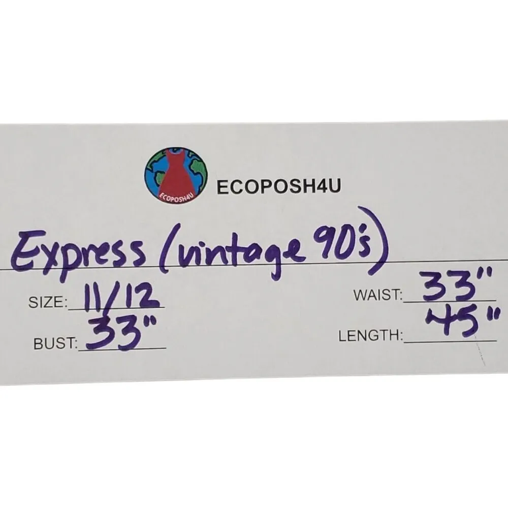 Vintage Express Womens Floral Strapless Midi Length Dress 11/12 - Image 5