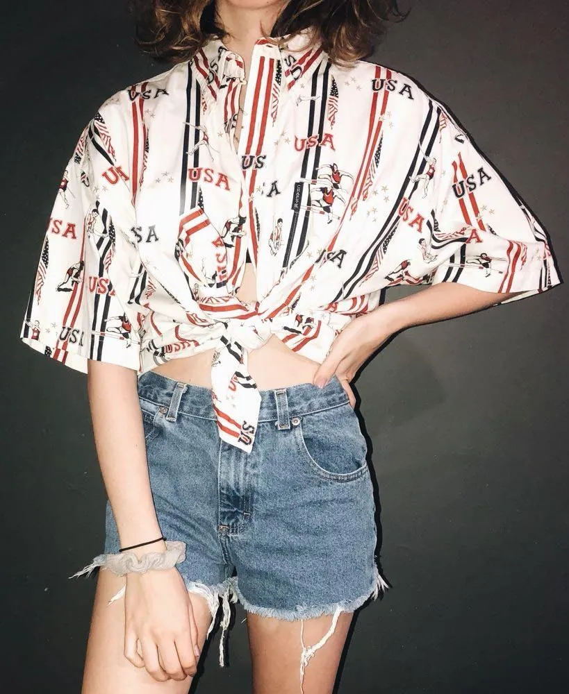 CHAPS USA button Up - Image 2