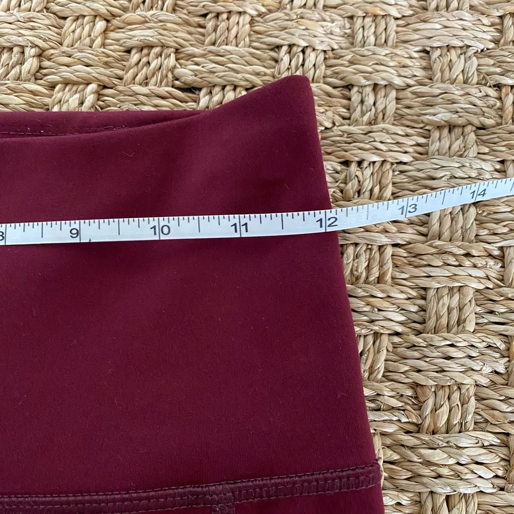 American Eagle The everything pocket legging Sz. Small Reg Athletic Maroon - Image 5