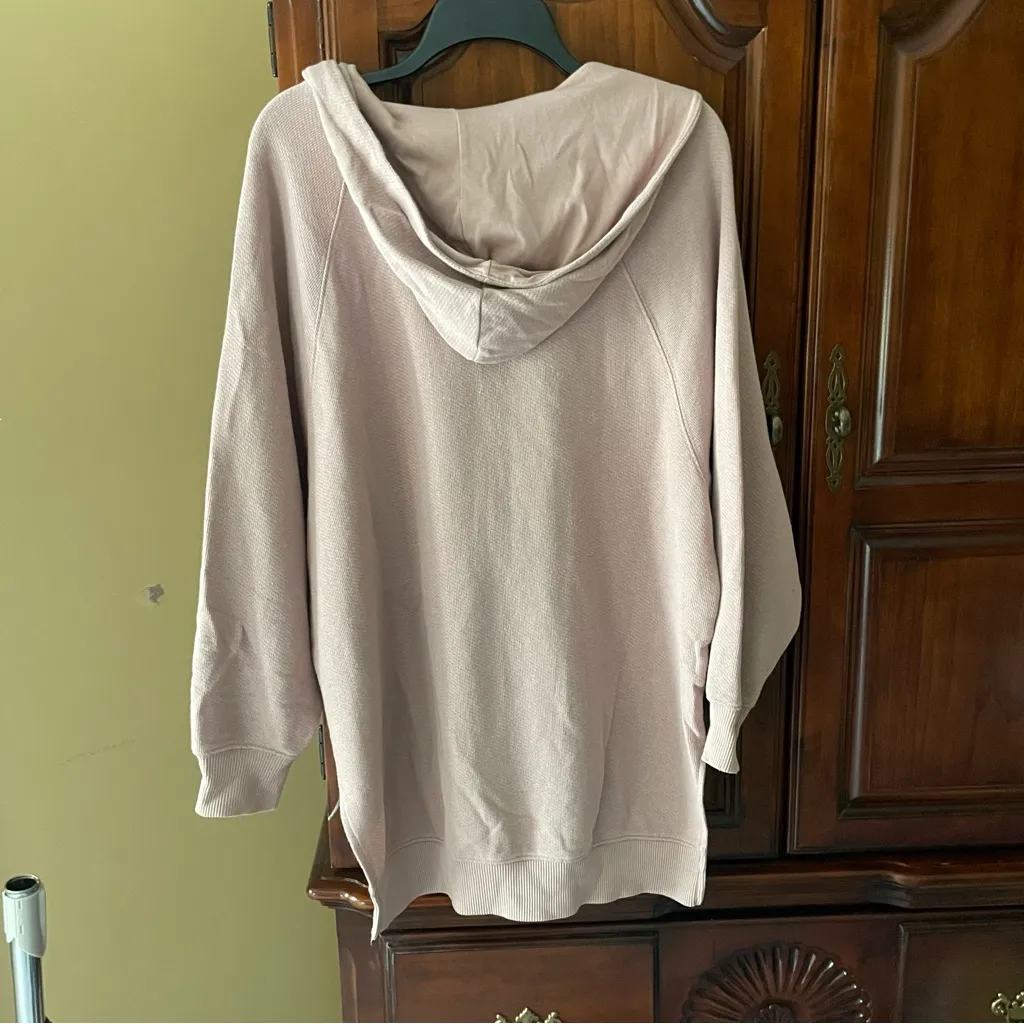 American Eagle Outfitters Oversized Baggy Soft Terry Zip Up Hoodie Sweatshirt S - Image 6