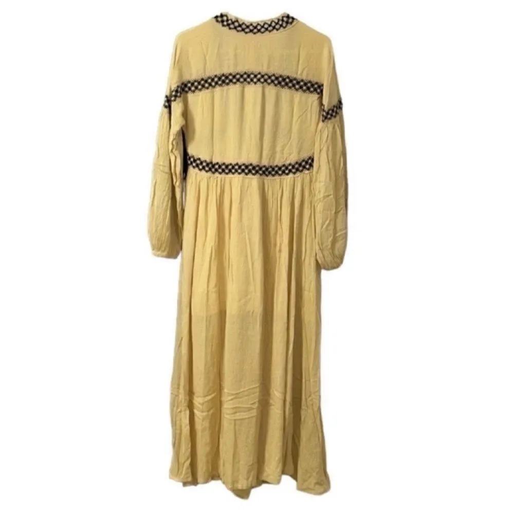 Raga Yellow LongSleeve Oversized Maxi
Dress(Size Small) - Image 6