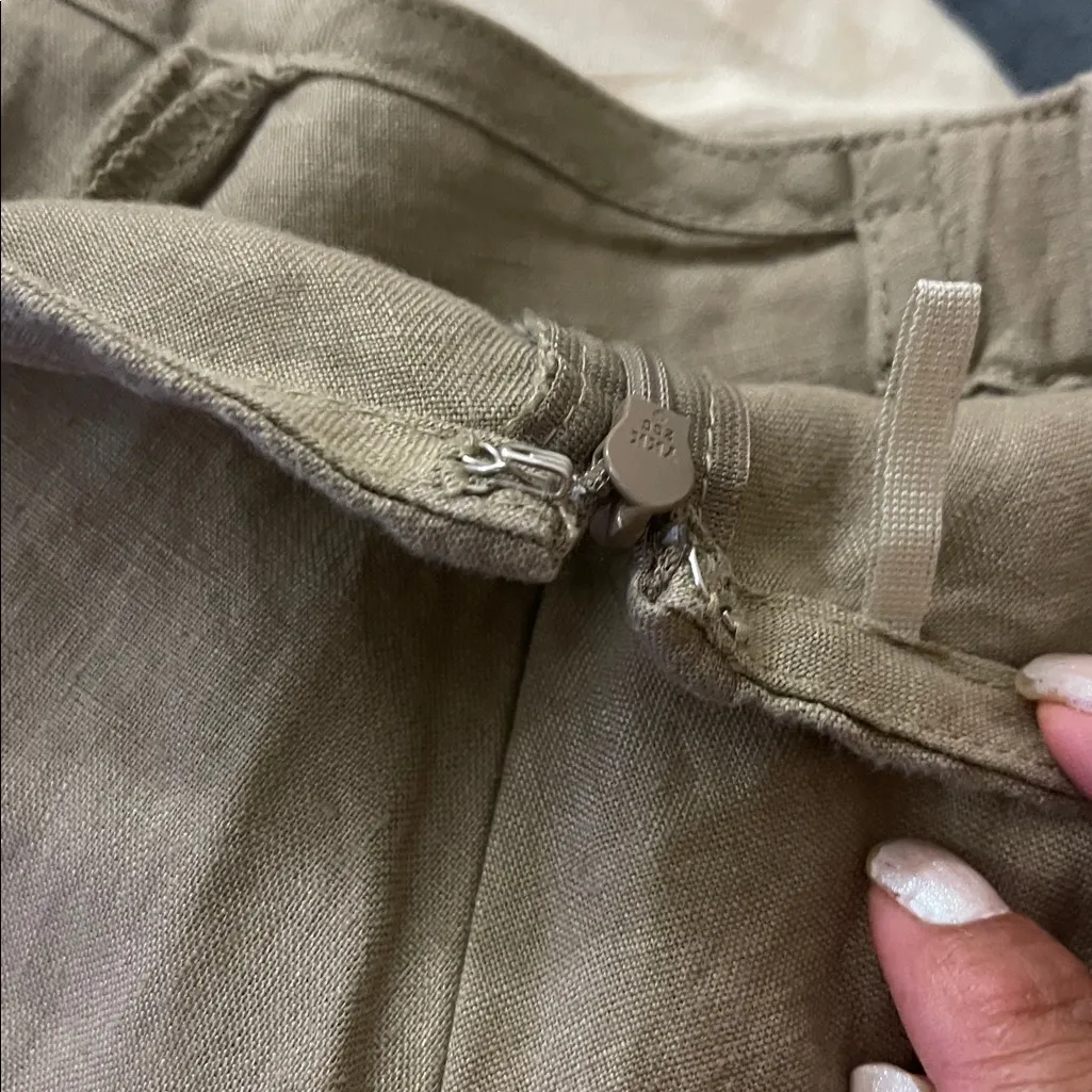 Muji Linen Skirt Brown Size XS - Image 6