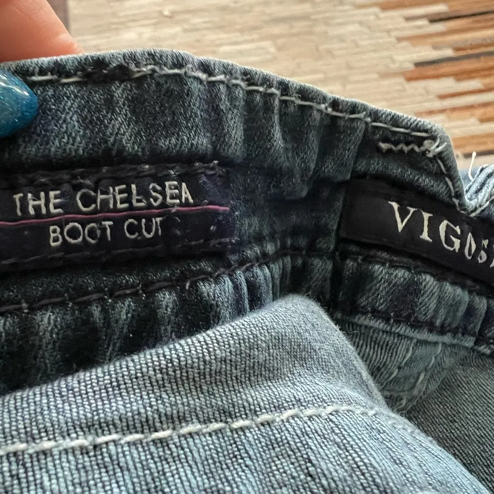 Vigoss Blue Boot Cut Jeans Classic Style - Image 4