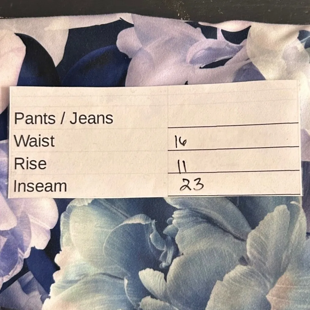 Old Navy Floral‎ Leggings XL - Image 6