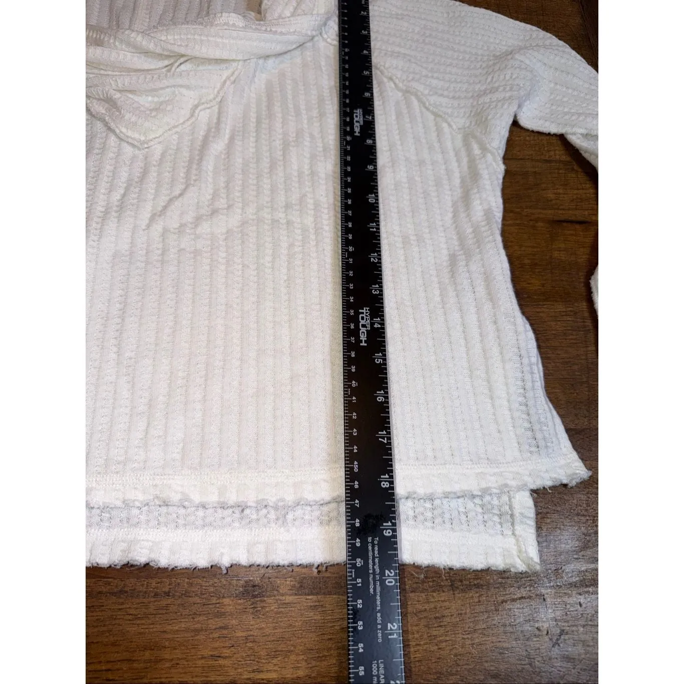 FREE PEOPLE Wildcat Thermal Boxy Top - Image 8