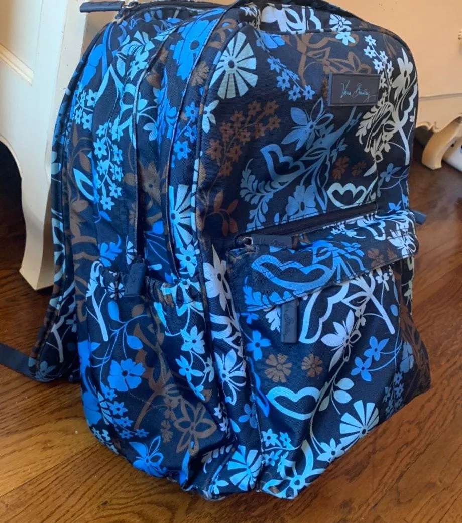Vera Bradley Java Floral Grande Laptop Backpack - Image 5