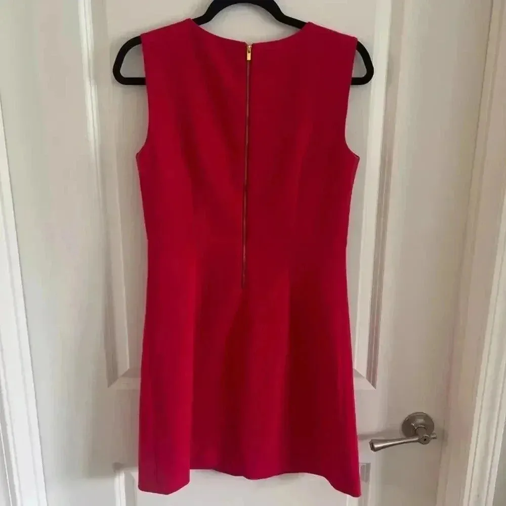 Diane Von Furstenberg “Carpreena” Mini Dress – Pink – Size 6 - Image 7