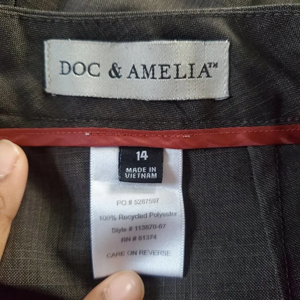 Doc & Amelia Brown Wide Leg Pants Size 14 - Image 7