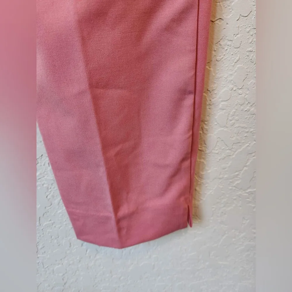 Zara Ankle Pink Trousers Size 6 - Image 5