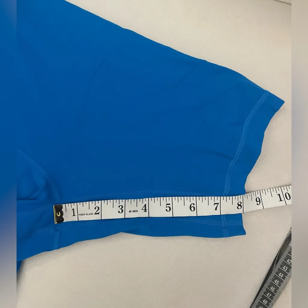 Lululemon Align Onesie 8” Romper Poolside Blue No Pads Size 8 - Image 6