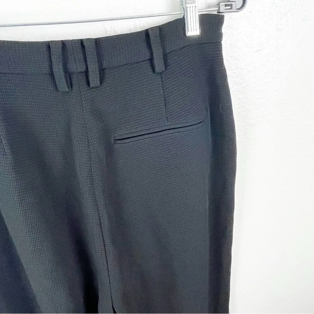 REBECCA MINKOFF Berman Classic Black High Rise Career Casual Pants Slacks Size 8 - Image 10