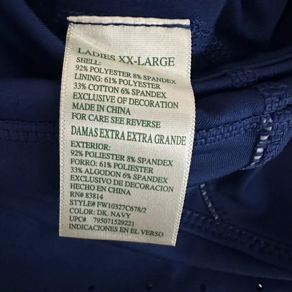 Tangerine  Athletic Skort Navy Blue Size XXL - Image 4