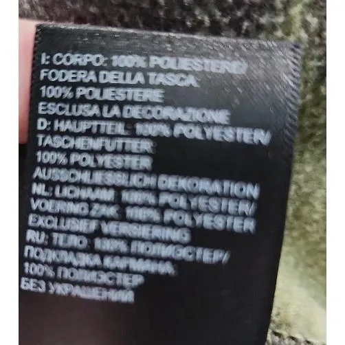 The North Face Pullover Womens Size Medium Green‎ Camouflage High Neck Outdoor - Image 8