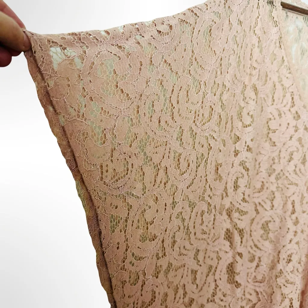 Melissa Odabash Blush Pink Lace Cover Up One Size Size undefined - Image 4