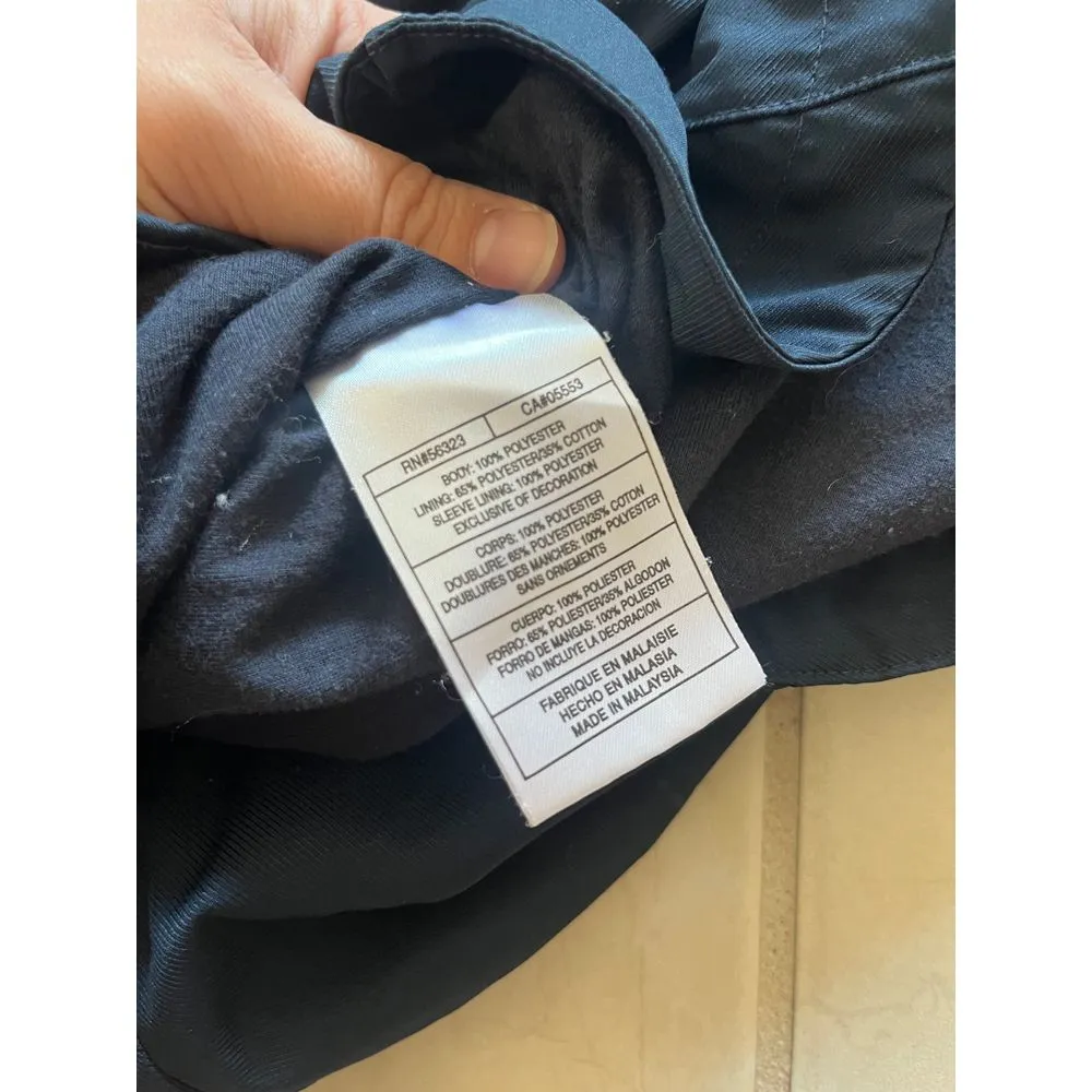 Women's Nike zip up navy jacket size 10/12‎ - Image 4