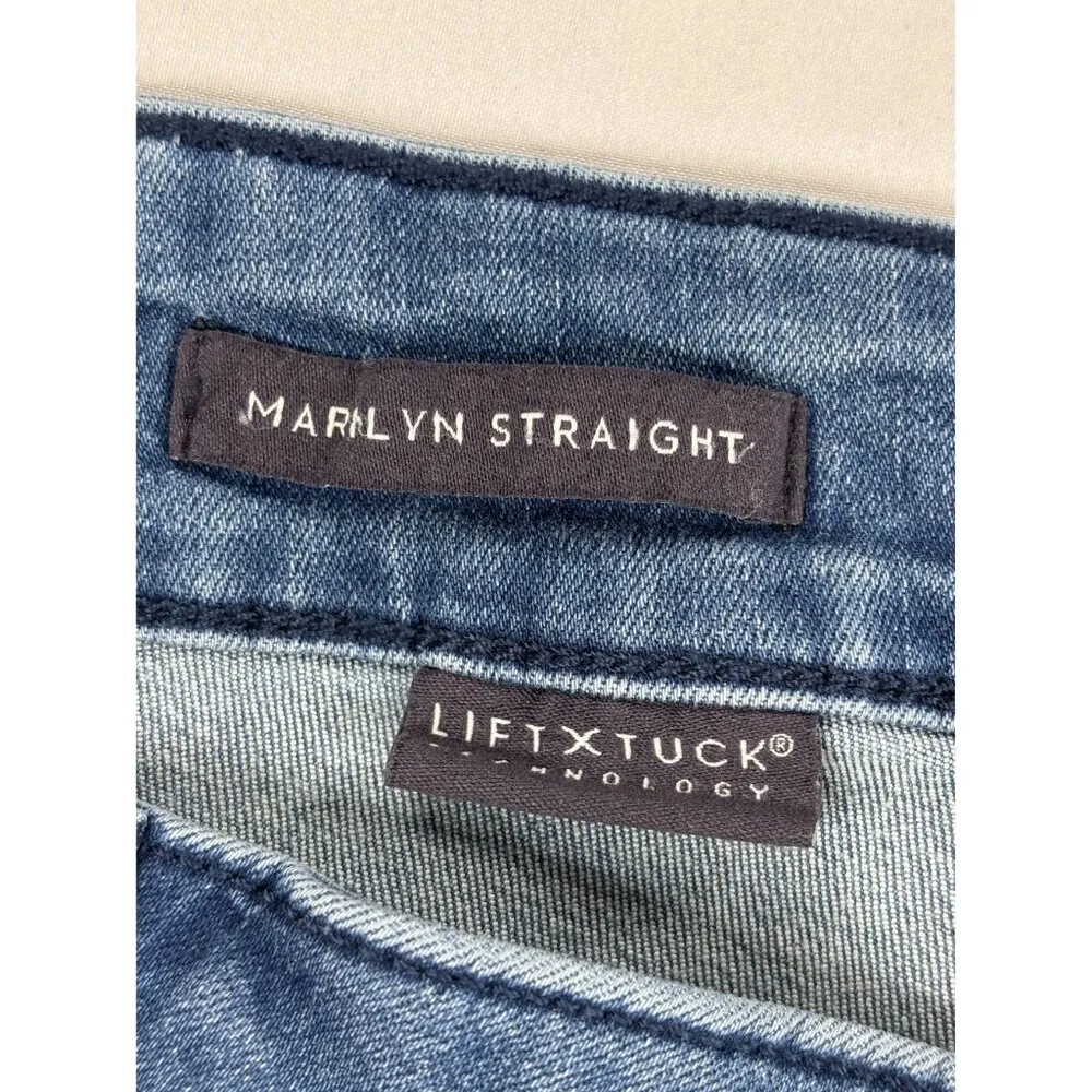 NYDJ Marilyn Jeans Straight Leg Lift Tuck Technology Women's Plus Size 22W - Image 3