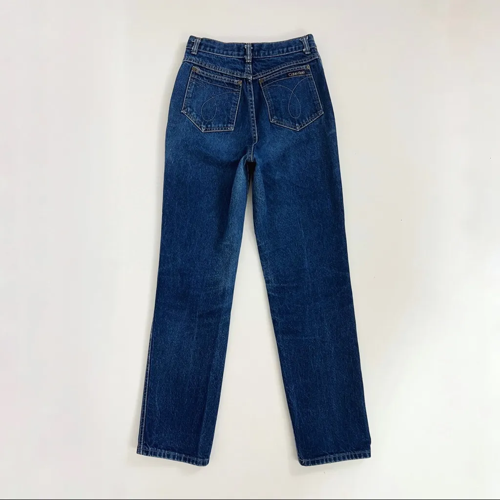 Vintage 90’s Calvin Klein High-Rise Jeans | Size 28 - Image 7
