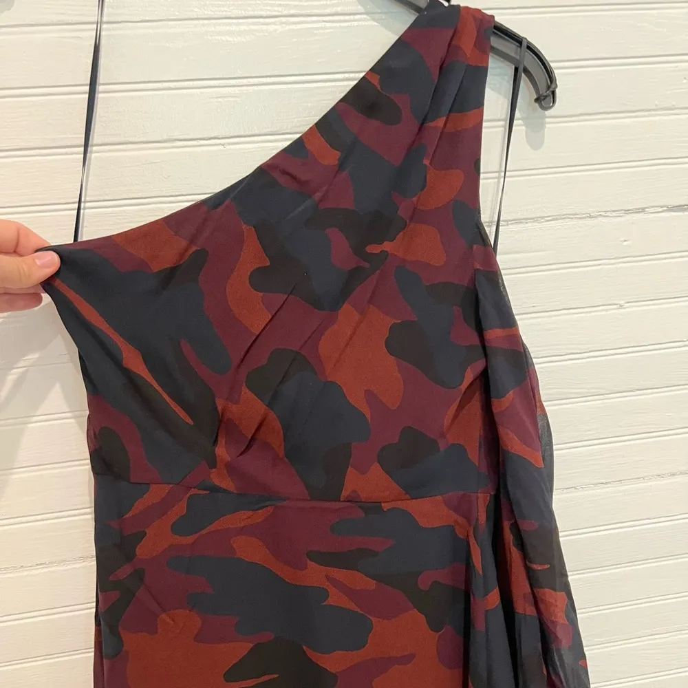 Joie Women's Asymmetrical Hi-Low Camouflage Dress Size 8 Party/Cocktail - Image 6