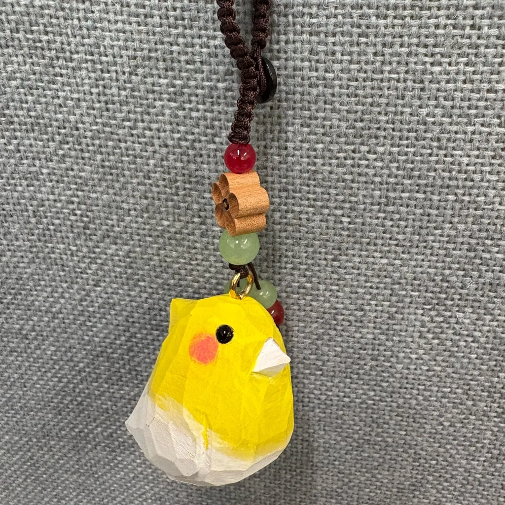 Take Your Little Wooden Cockatiel Everywhere – Hand - Image 4