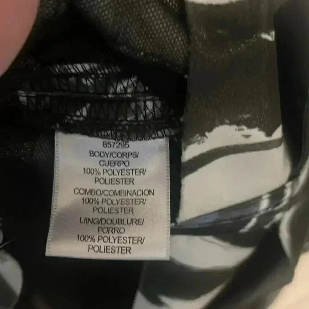 Tropical Print Strappy Mini Dress with matching shawl - Image 6