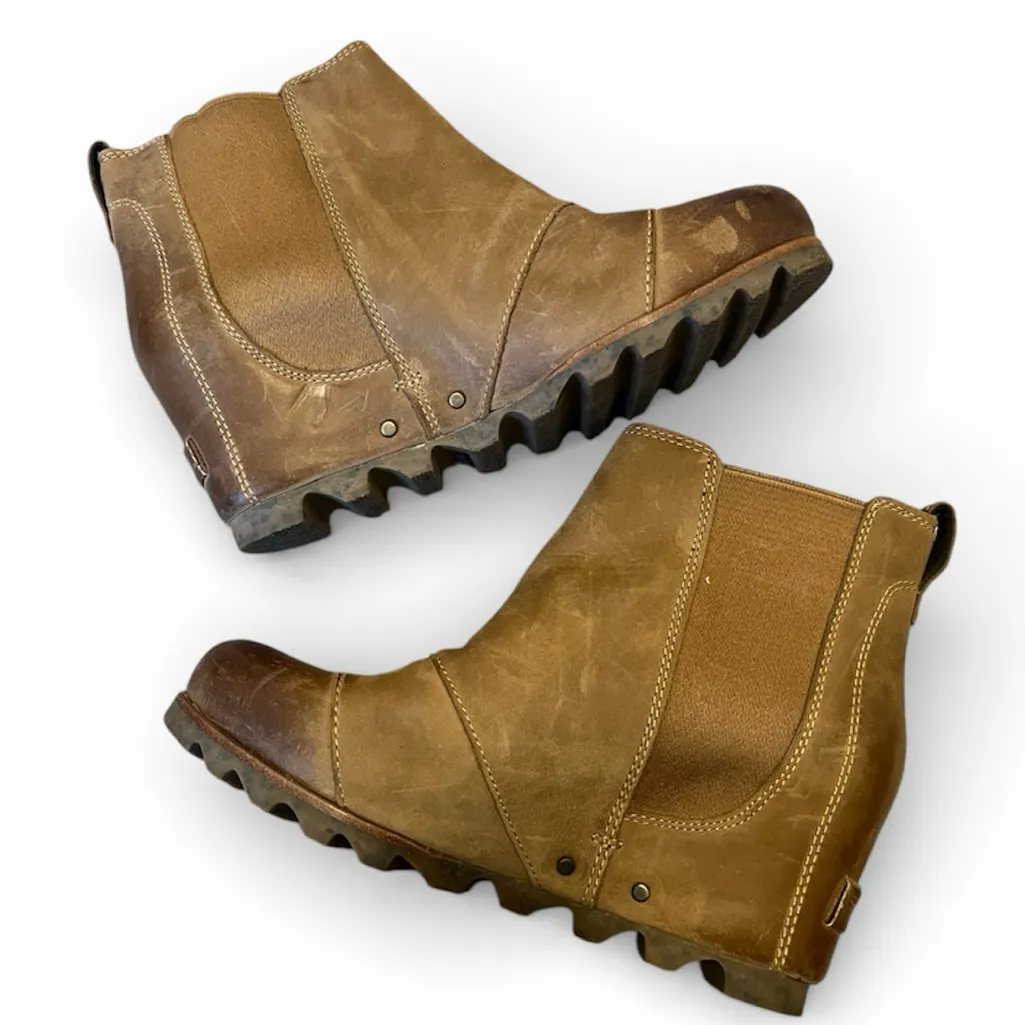 Sorel Lea Wedge Casual Boot Elk - Image 3