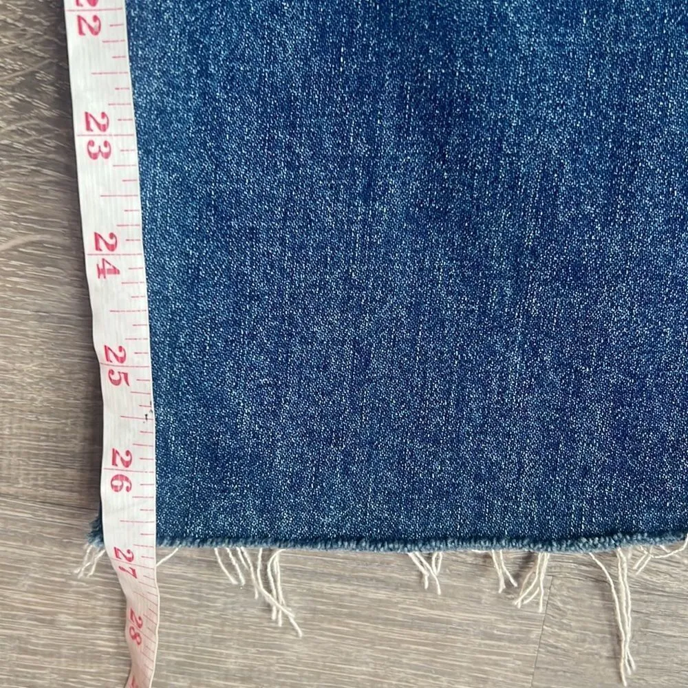 MOTHER Superior The Tripper Chew cryin cowboys Blue Size 25 - Image 10