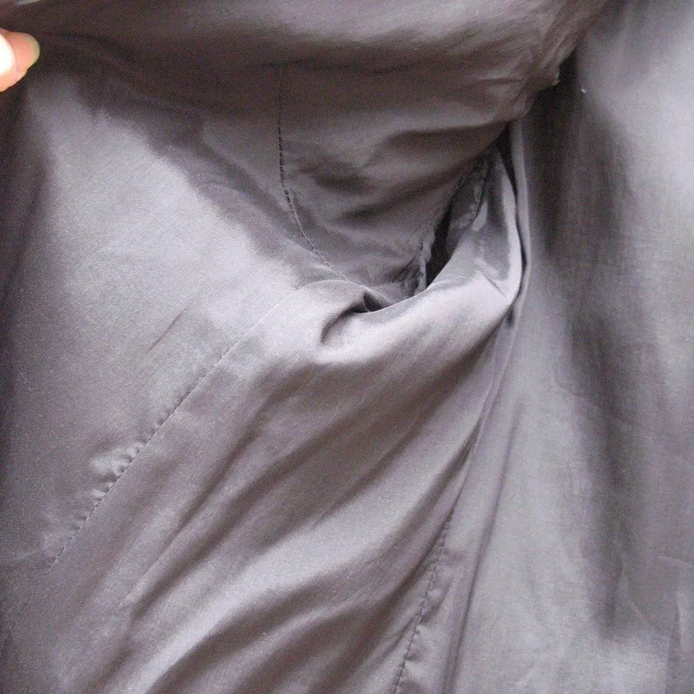 Vintage Piazza Sempione Stretch Wool Pinstripe Double Breasted Jacket Blazer L - Image 11