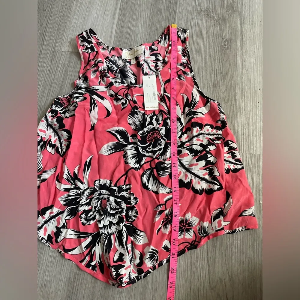 NWT Yumi Kim Floral Surprise Top in Coral Cabana size S - Image 5
